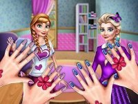 Princesses Nails Salon Online Game