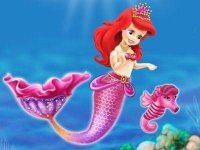 Baby Mermaid Princess Dress Up Online Game