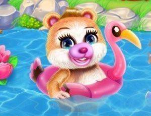 Cute Bear Caring Online Game