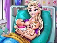 Ice Queen Twins Birth Online Game