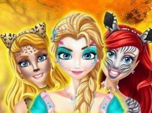 Face Painting Central Park - Online Makeup Game