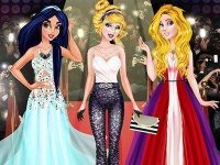 Cinderella Red Carpet Collection Dress Up Game