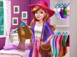 Boho Chic Spring Shopping Dress-Up Game