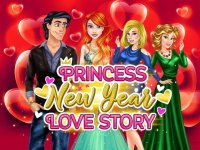 Princess New Year Love Story: Romance Puzzle Game