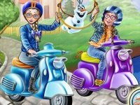 Princess Scooter Ride Online Game