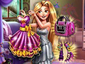 Find Rapunzel's Ball Outfit Online Puzzle Game