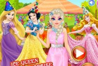 Ice Queen Surprise Birthday Party Online Game