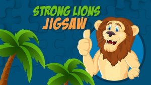 Strong Lions Jigsaw Puzzle Game Online