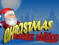 Christmas Integer Addition Online Game