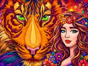 Color by Numbers Puzzle 10