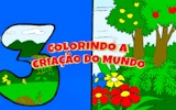 Coloring the Creation of the World - Bible Story Coloring Game Online