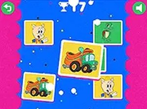 Builder's Memory Match Puzzle